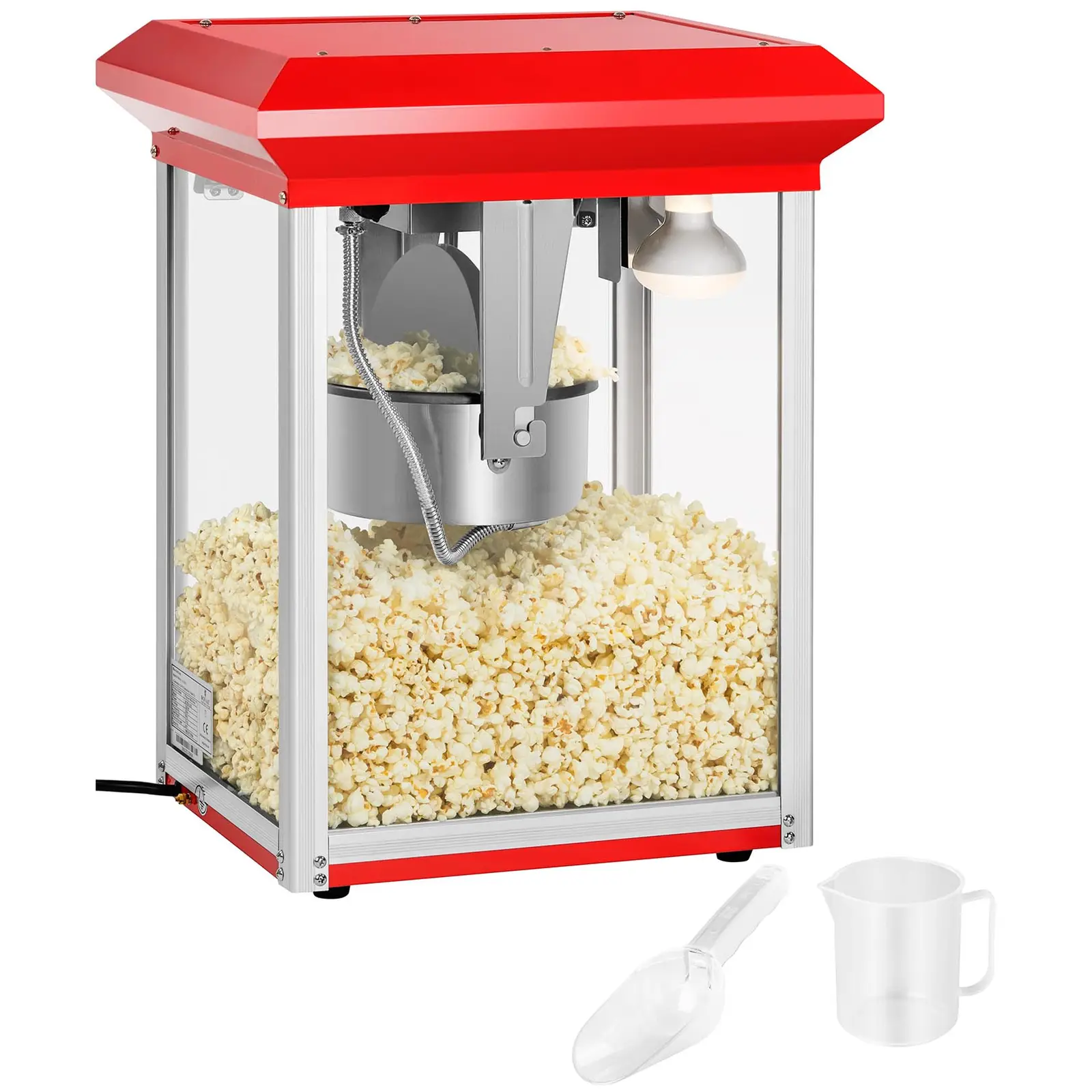 Popcornmaskin röd - 8 oz